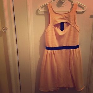 Peach & black dress (never worn)